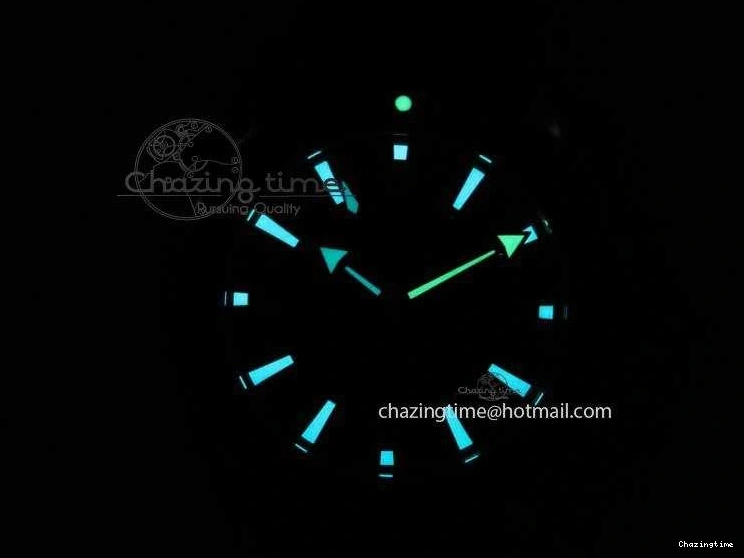 0417 Resilient Planet Ocean 2016 43.5mm SS OM 1:1 Best Edition Black Dial On Black Nylon Strap A 8167